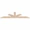Ekena Millwork Saratoga Smooth Timber Gable Bracket, Douglas Fir, 84"W x 24"H x 1 1/2"D x 5 1/2"F, 7/12 Pitch GBW084X24X0206SAR00SDF - alternate 3